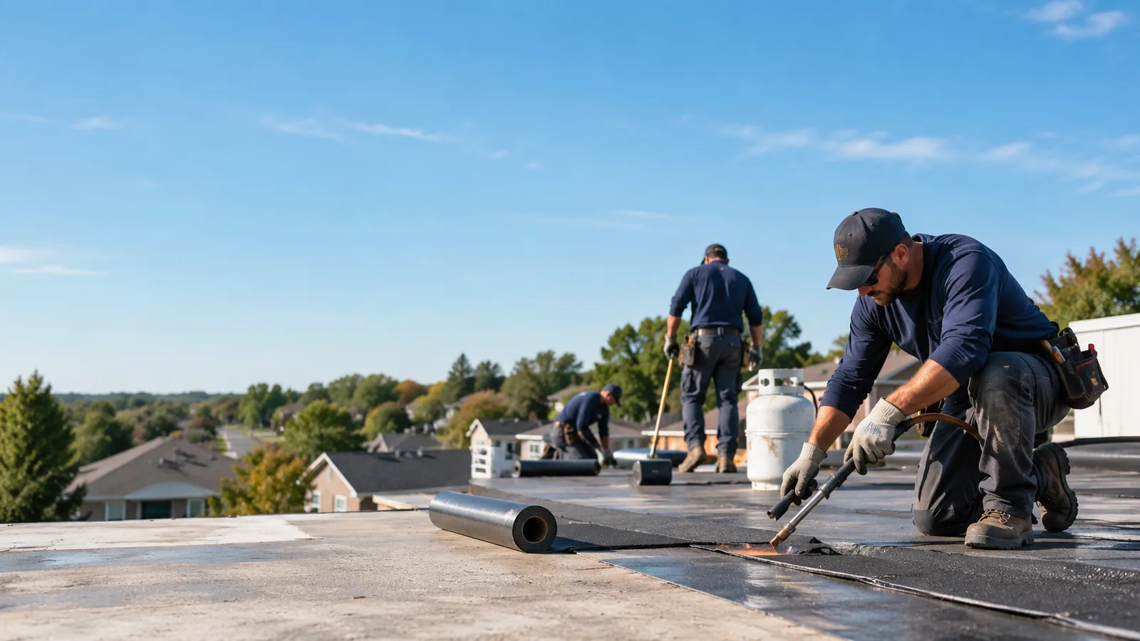 Flat Roof Leak Repair providers in Wanblee, SD
